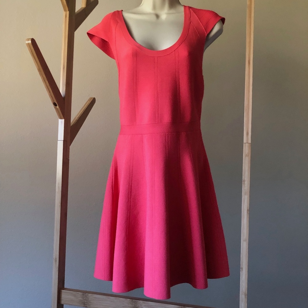 Guess A-Line Dress With Gold Zipper